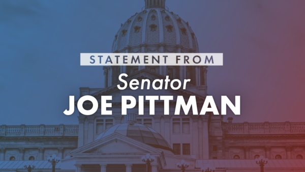 Pittman Issues Statement on Budget Negotiations