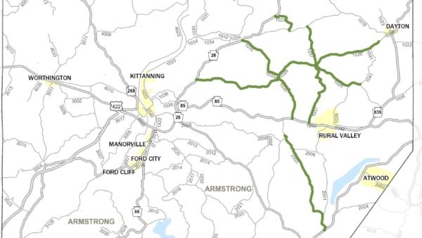 Secondary Road Maintenance Project Begins in August in Armstrong County